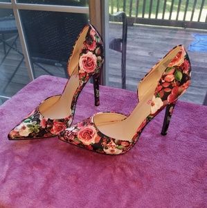 Floral Heels